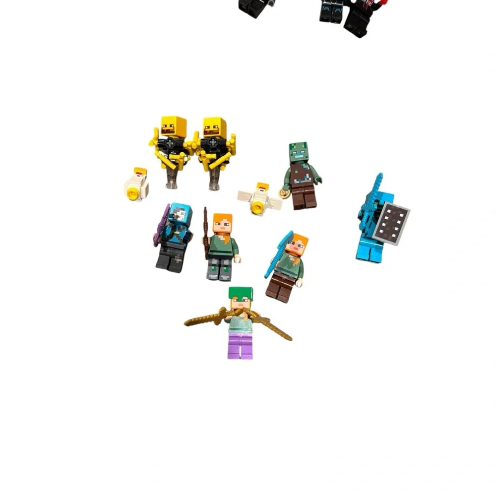Lot of‎ 10 Lego Minecraft Mini Figures